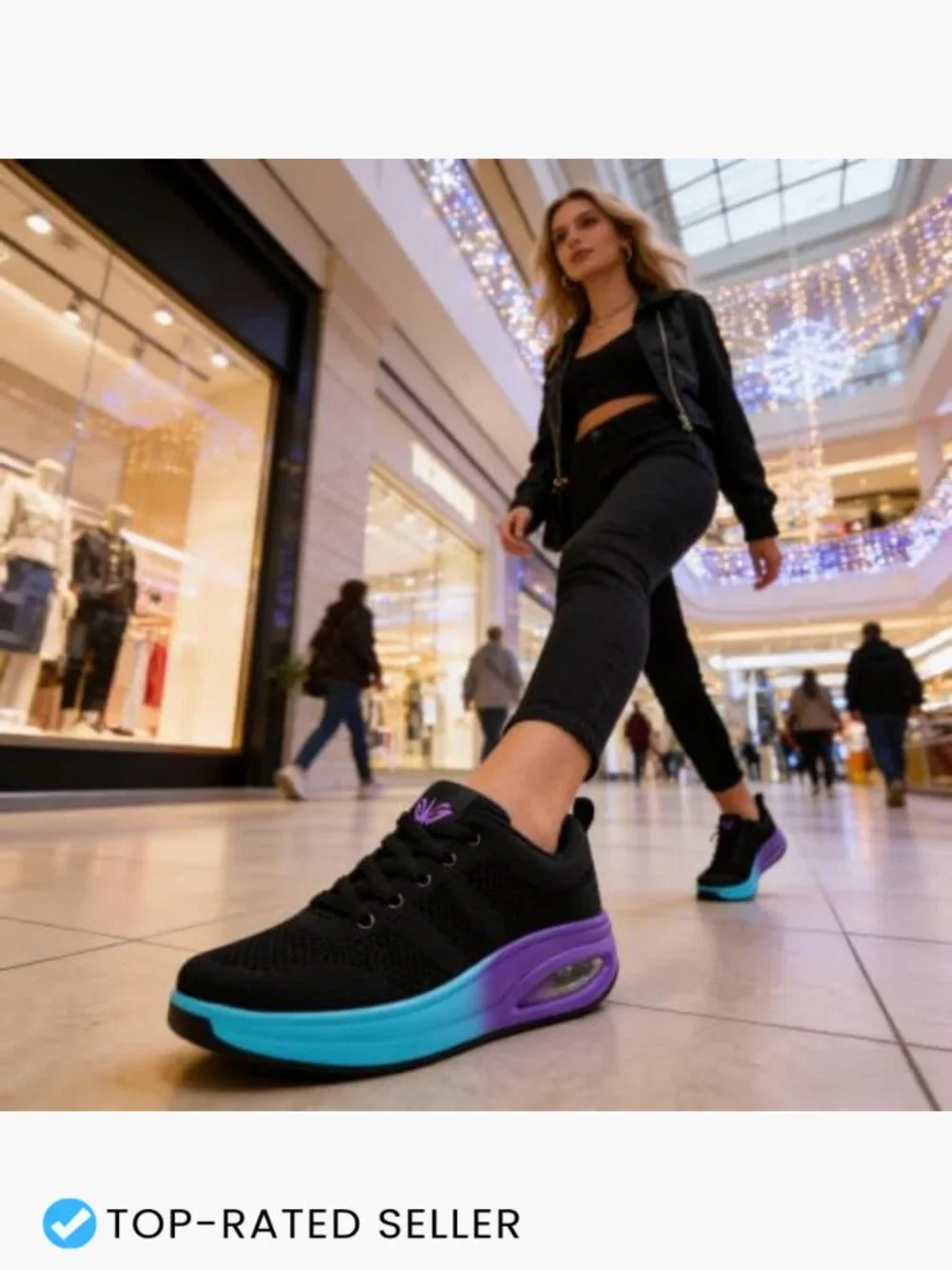 Women's Slip On Walking Sneakers Comfortable Lightweight Work Nurse Shoes